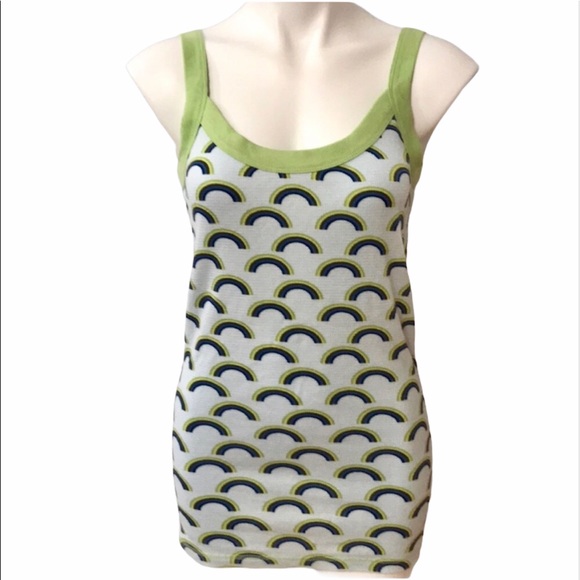 Arizona Jean Company Tops - Arizona • Rainbow print long tank top